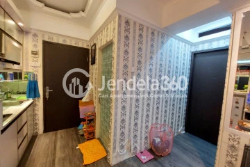 Living Room 2BR Grand Asia Afrika Residence Apartment at Low Floor