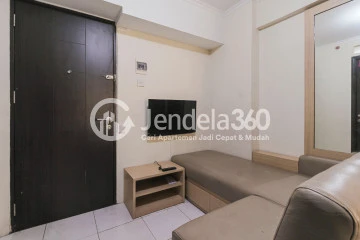 Living Room Affordable 2BR Apartment at Kebagusan City Apartment Tower B
