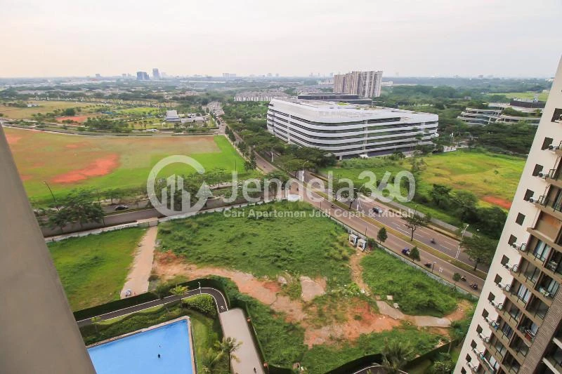 Balcony Sky House BSD Apartment Studio View City