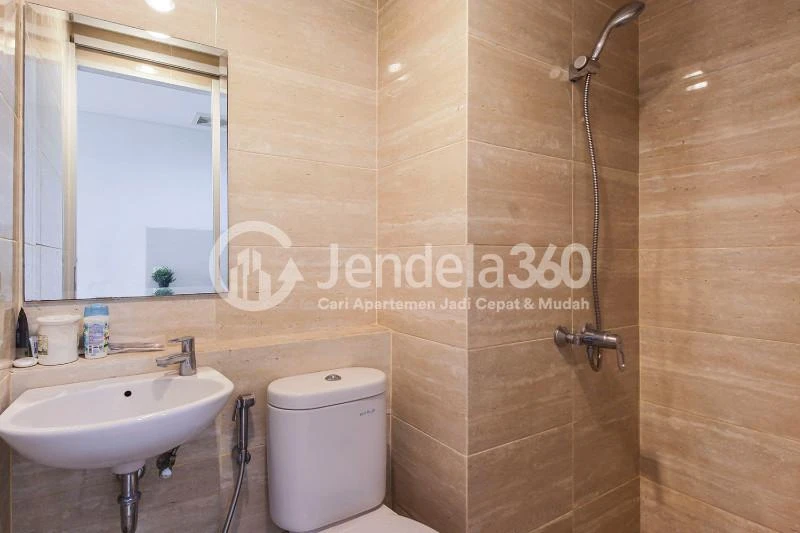 Bathroom High Floor Studio Apartment in An Exclusive Location, Alam Sutera, at Springwood Residence