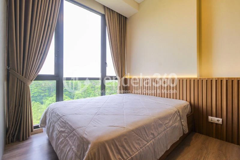 Bedroom Low Floor 1BR Apartment with City View at Condominium Marigold Navapark Apartment