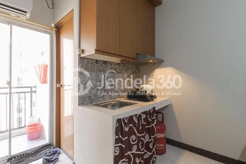 Kitchen Studio Apartment with Swimming Pool View at Cinere Resort Apartment