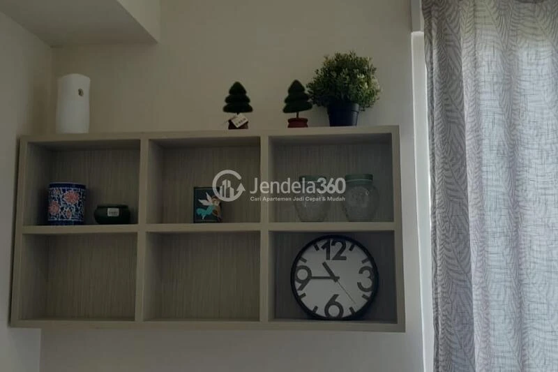 Living Room 2BR Podomoro Golf View Apartment at Middle Floor