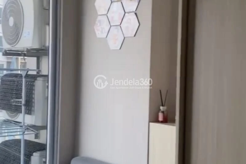 Living Room Excellent 2BR Apartment High Floor with City View at Green Sedayu Apartment