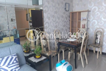Living Room Restful 2BR Apartment at Sky Terrace Apartment Middle Floor