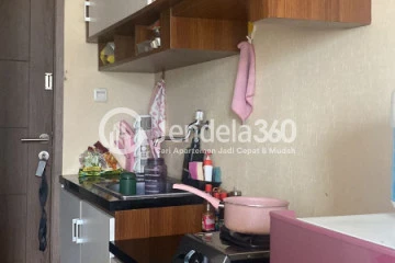 Kitchen Studio Apartment with City View at Easton Park Residence Jatinangor