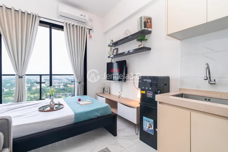 Bedroom Studio Sky House BSD Apartment at High Floor
