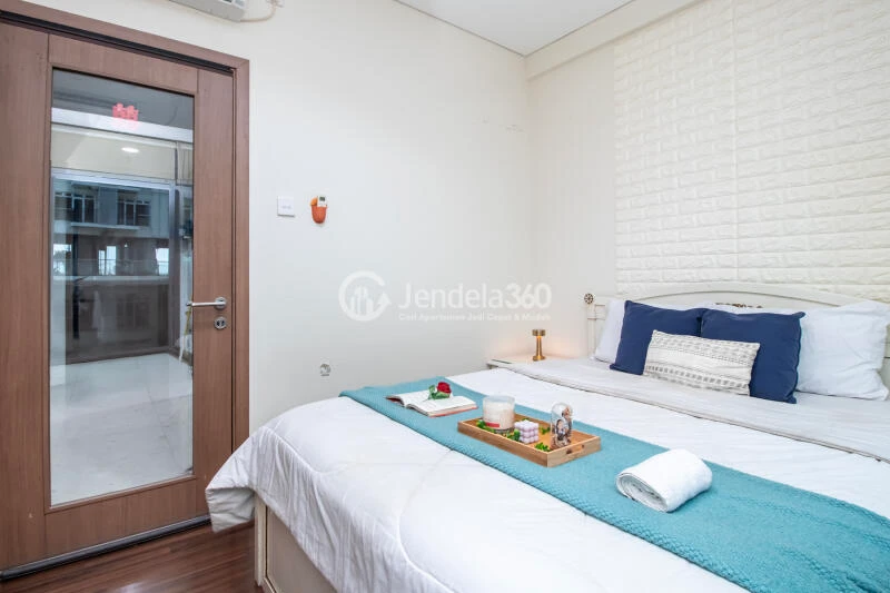 Bedroom 1BR Apartment with  View at Puri Orchard Apartment