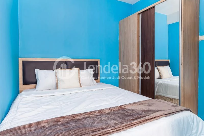 Bedroom 1 Cozy 2BR Apartment Middle Floor with City View at Kota Ayodhya Apartment