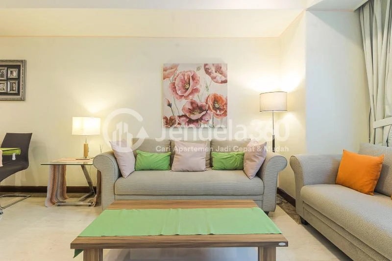 Living Room Casablanca Apartment 1BR View Swimming Pool