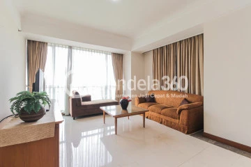Living Room Relaxing 1BR Apartment at Casblanca Apartment Tower 1
