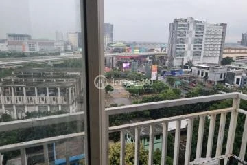Balcony Compact 2BR Apartment at Grand Centerpoint Apartment Middle Floor
