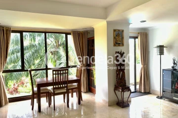 Living Room 3BR Kemang Jaya Apartment at Low Floor