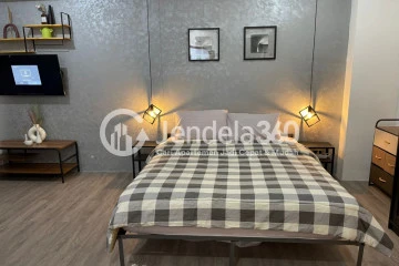 Bedroom Studio Apartment with City View at Kalibata City Apartment