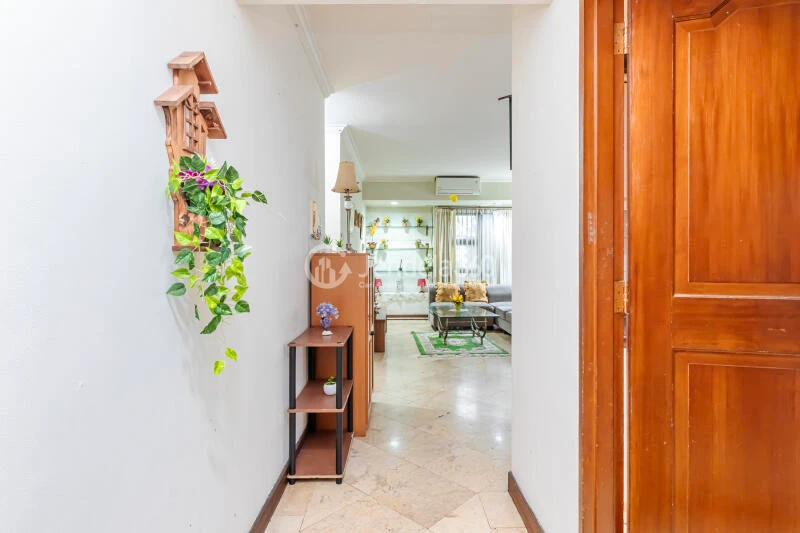 Living Room Grand Tropic Suites Apartment 3BR Fully Furnished