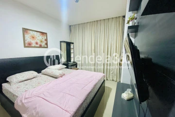Bedroom Cozy 1BR Apartment Middle Floor with City View at GP Plaza Apartment