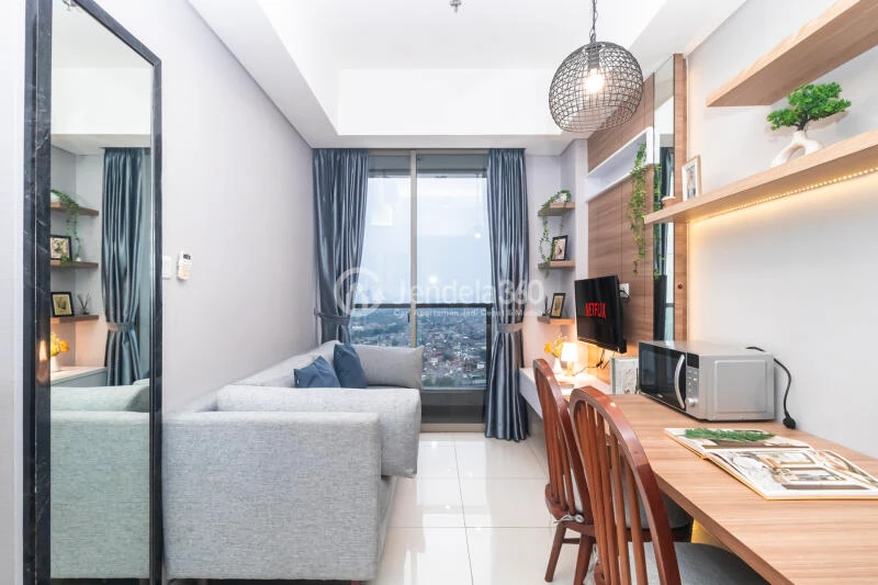 Living Room Taman Anggrek Residence 2BR Fully Furnished