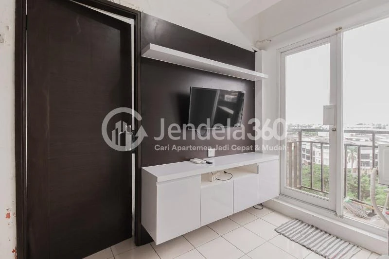 Living Room Spacious and Modest 2BR Apartment with City View at Puri Park View Apartment Tower BB