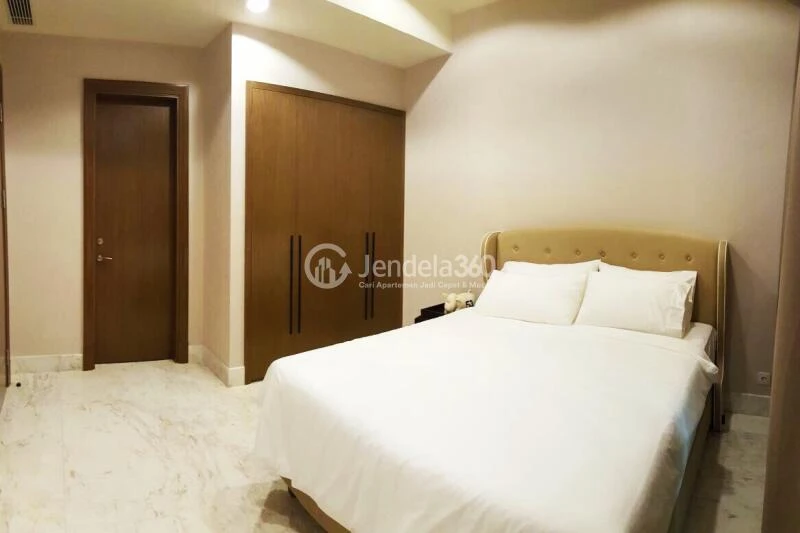 Bedroom 2 Simply Look 2BR Apartment Middle Floor with City View at Botanica Apartment