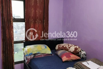 Bedroom 1 High Floor 2BR Apartment with City View at Salemba Residence
