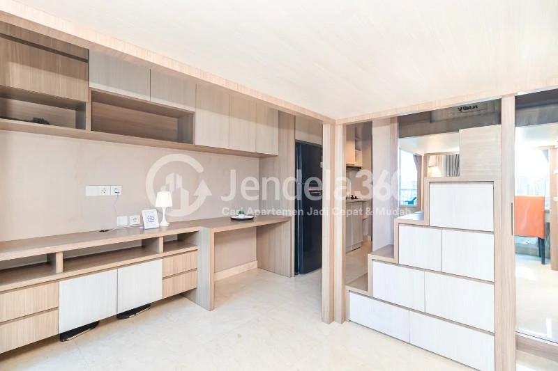 Bedroom High Floor Studio Apartment with  View at Capitol Park