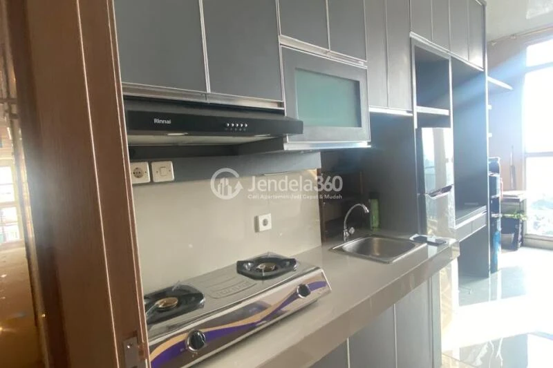 Kitchen Well Located Studio Apartment at Puri Orchard Apartment High Floor