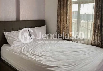 Bedroom Low Floor 2BR Apartment with City View at MT Haryono Residence