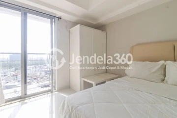 Bedroom Tidy 1BR Apartment with Sunset View at The Mansion Kemayoran Jasmine