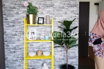 Living Room Well Furnished 2BR Apartment at Bintaro Icon Apartment Middle Floor