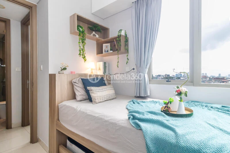 Bedroom 2 2BR Apartment with City View at Taman Anggrek Residence