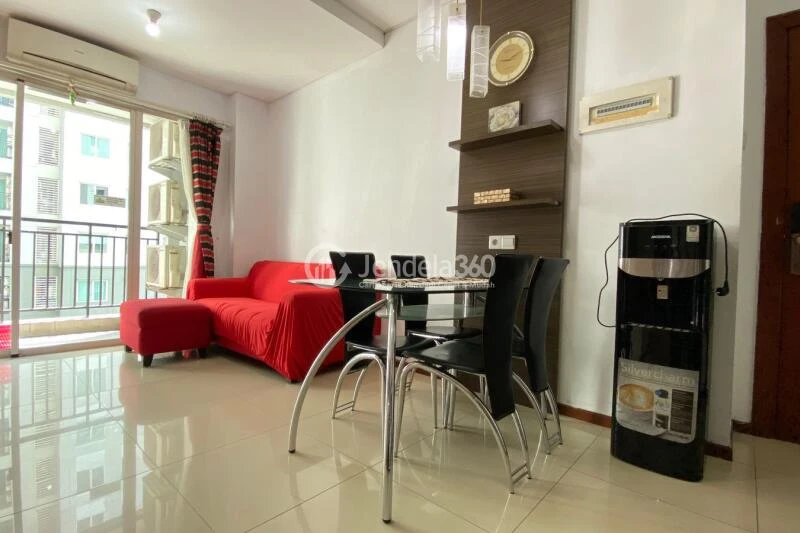 Living Room Well Located 2BR Apartment at Thamrin Residence Apartment Tower Alamanda