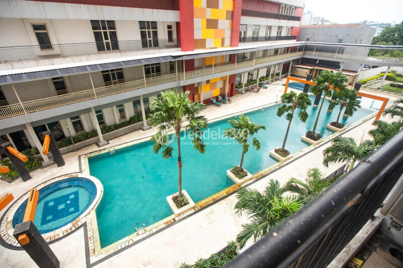 Balcony Gardenia Boulevard Apartment 2BR Fully Furnished