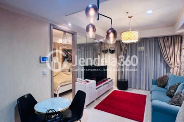 Living Room Best Deal 1BR Apartment at Gold Coast Apartment Low Floor