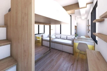 Bedroom 2BR Transpark Cibubur Apartment at Low Floor