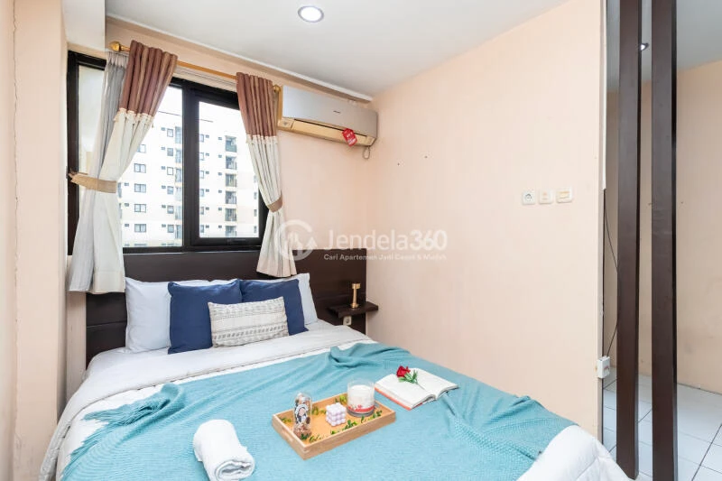 Bedroom Stunning Studio Apartment at Kebagusan City Apartment Middle Floor