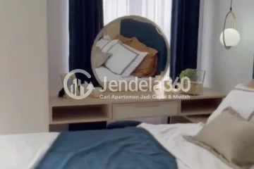 Bedroom Studio Apartment with Swimming Pool View at Klaska Residence
