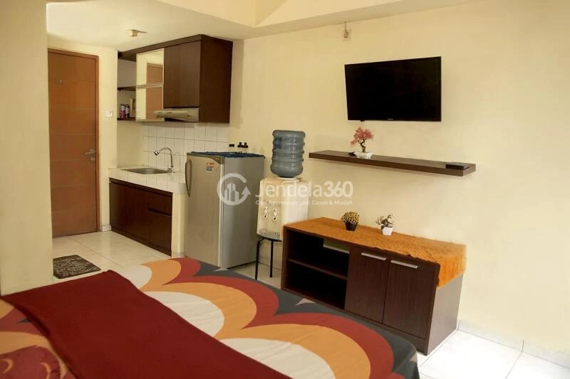 Bedroom Studio Apartment with  View at Margonda Residence 2