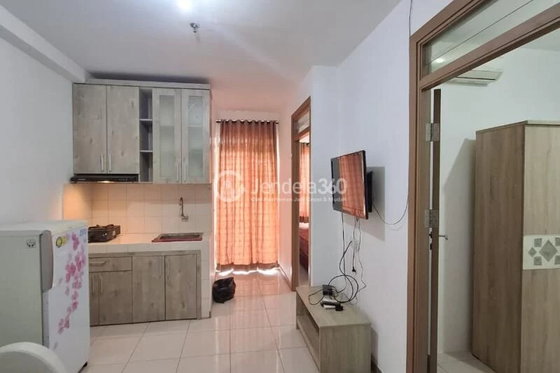 Living Room 2BR Apartment with  View at Green Palm Residence