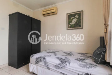 Bedroom 2 Affordable 3BR Apartment with Skyscrapers View at Ambassador 2