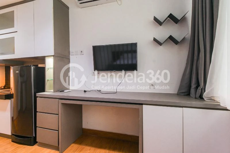 Living Room Menteng Square Apartment 1BR View City