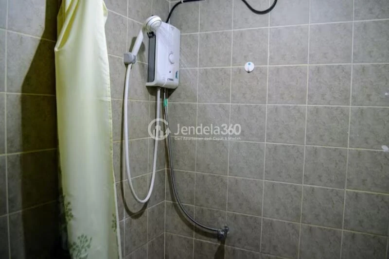 Bathroom Restful 1BR Apartment at Salemba Residence Tower B