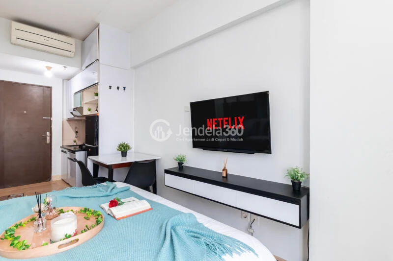 Bedroom Puri Park View Apartment Studio Fully Furnished