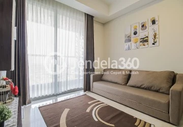 Living Room Gold Coast Apartment 1BR Tower Bahama
