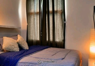 Bedroom Relaxed Studio Apartment at Pancoran Riverside Apartment High Floor