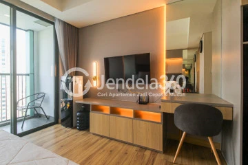 Bedroom Studio Apartment with City View at Southgate Residence