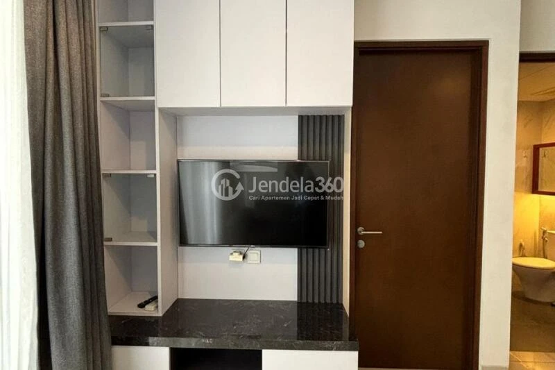 Living Room Low Floor 1BR Apartment with City View at The Newton 1 Ciputra Apartment