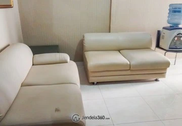 Living Room 2BR Gading Mediterania Residence Apartment at Middle Floor