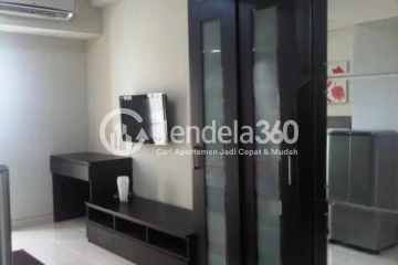 Living Room Simply Look 1BR Apartment at Tamansari Sudirman Middle Floor