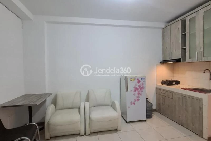 Living Room 2BR Apartment with  View at Green Palm Residence