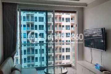 Living Room Green Sedayu Apartment 2BR Tower Pasadena